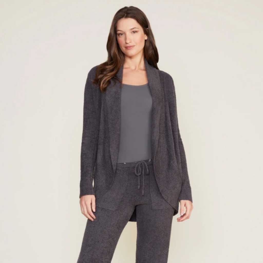 Barefoot Dreams Cozychic Lite Circle Cardi Cardigan Sweater Size Xs / Small